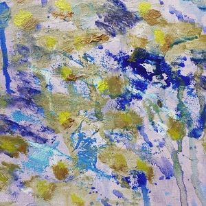 Abstract Acrylic Painting 8x8 inches (Unframed)